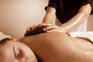 a holistic massage, a relaxing holiday